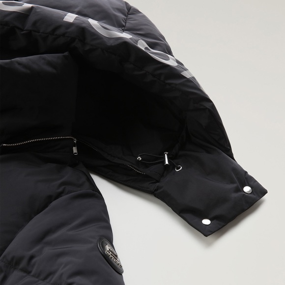 🔥🔥🔥Woolrich Aurora black long puffer parka size M🔥🔥🔥 - Picture 5 of 13